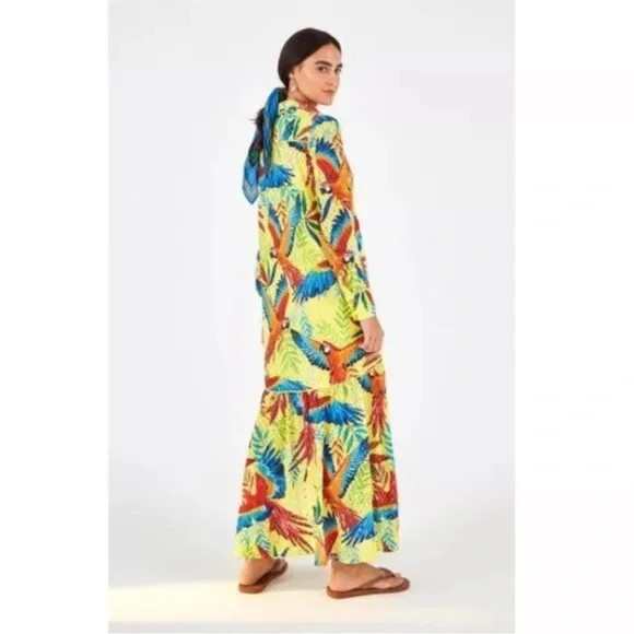 Farm Rio yellow dress - Picture 6 of 7